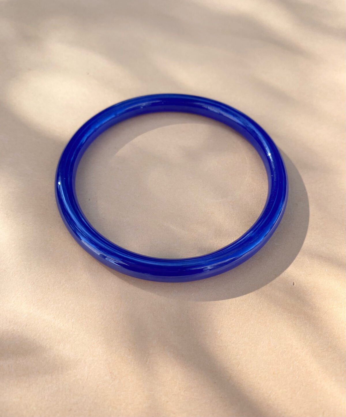 Blue Glass bracelet 14