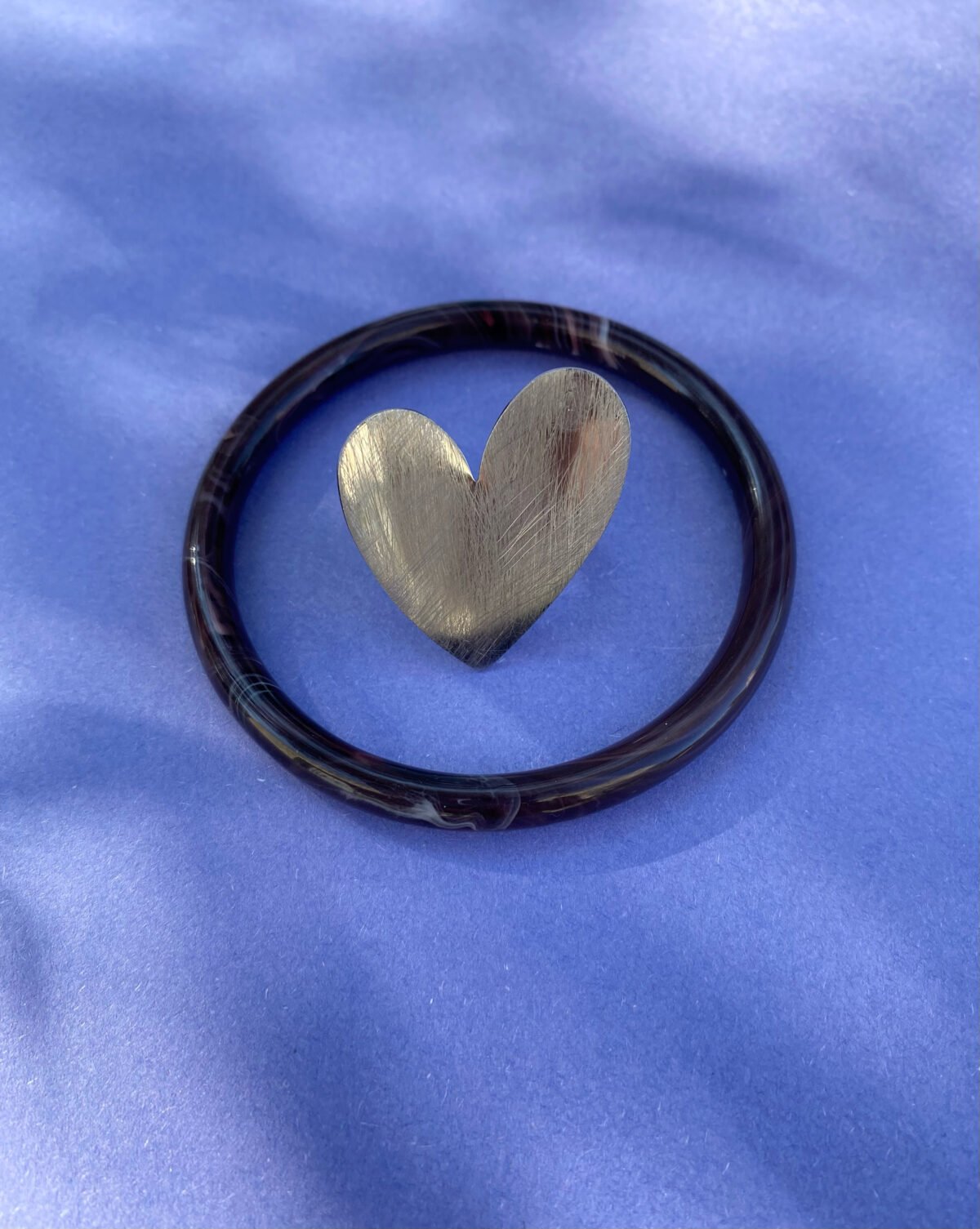 Bold Heart silver ring 6