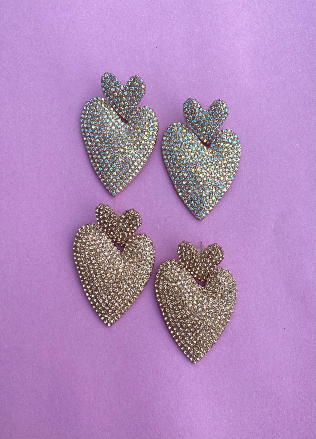 Double Hearts earrings 16