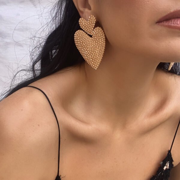 Double Hearts earrings