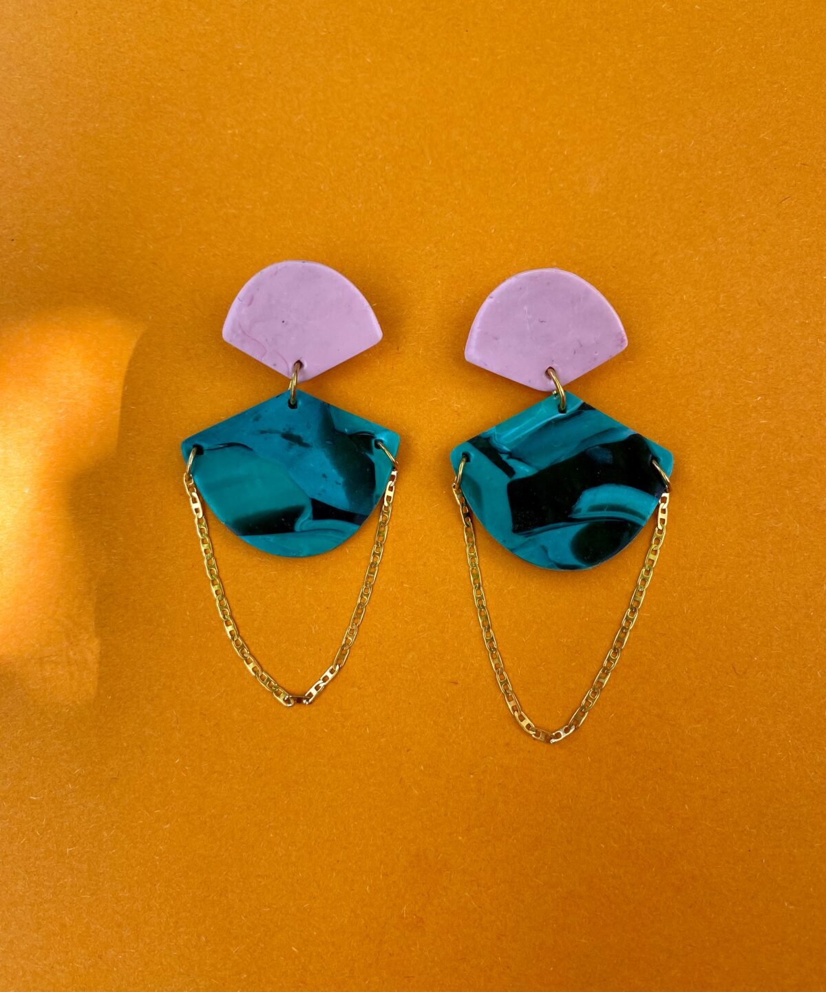 Exotic Green earrings 13