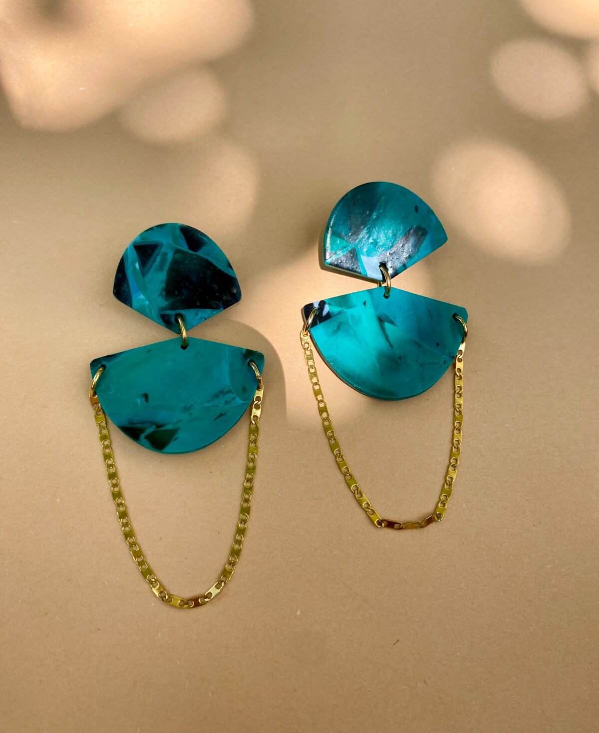 Exotic Green earrings 11