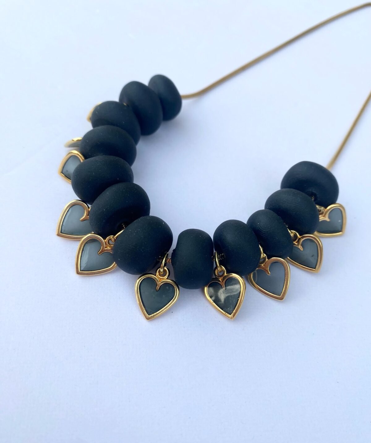 Black Hearts necklace 8