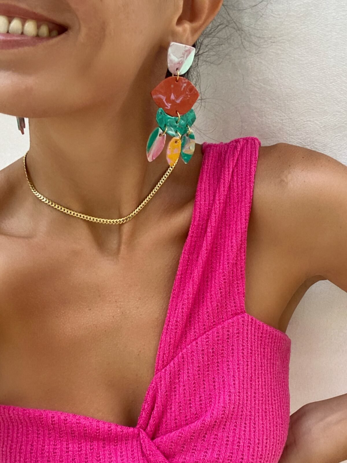 Colourful Bohochic earrings 10