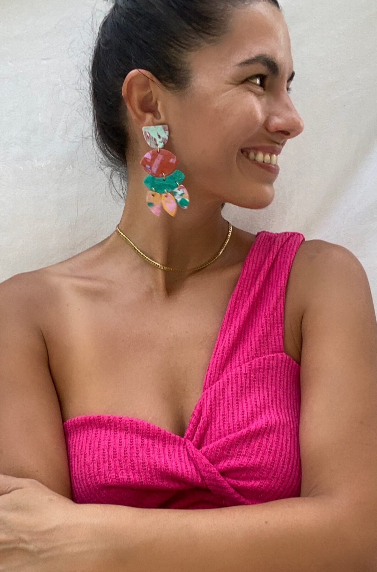 Colourful Bohochic earrings 8