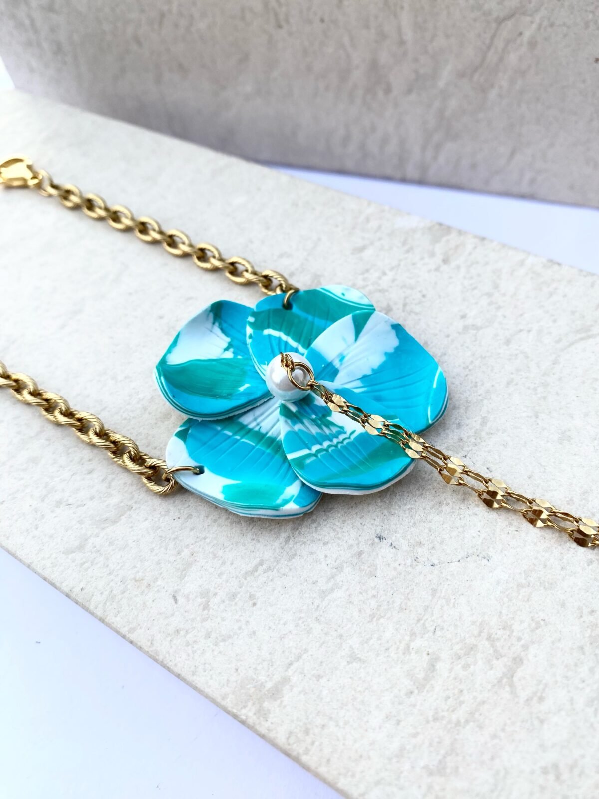 Colourful Flower necklace 10