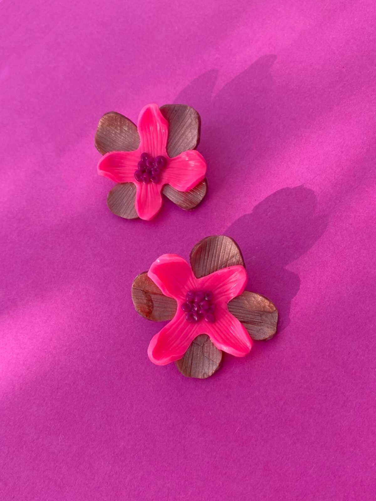 Pink Blossom earrings 7