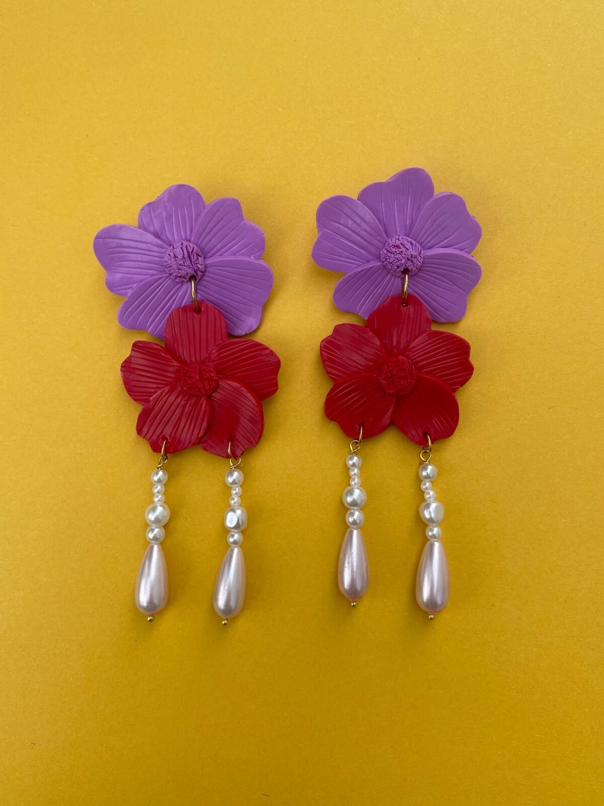 Double Blossom earrings 17